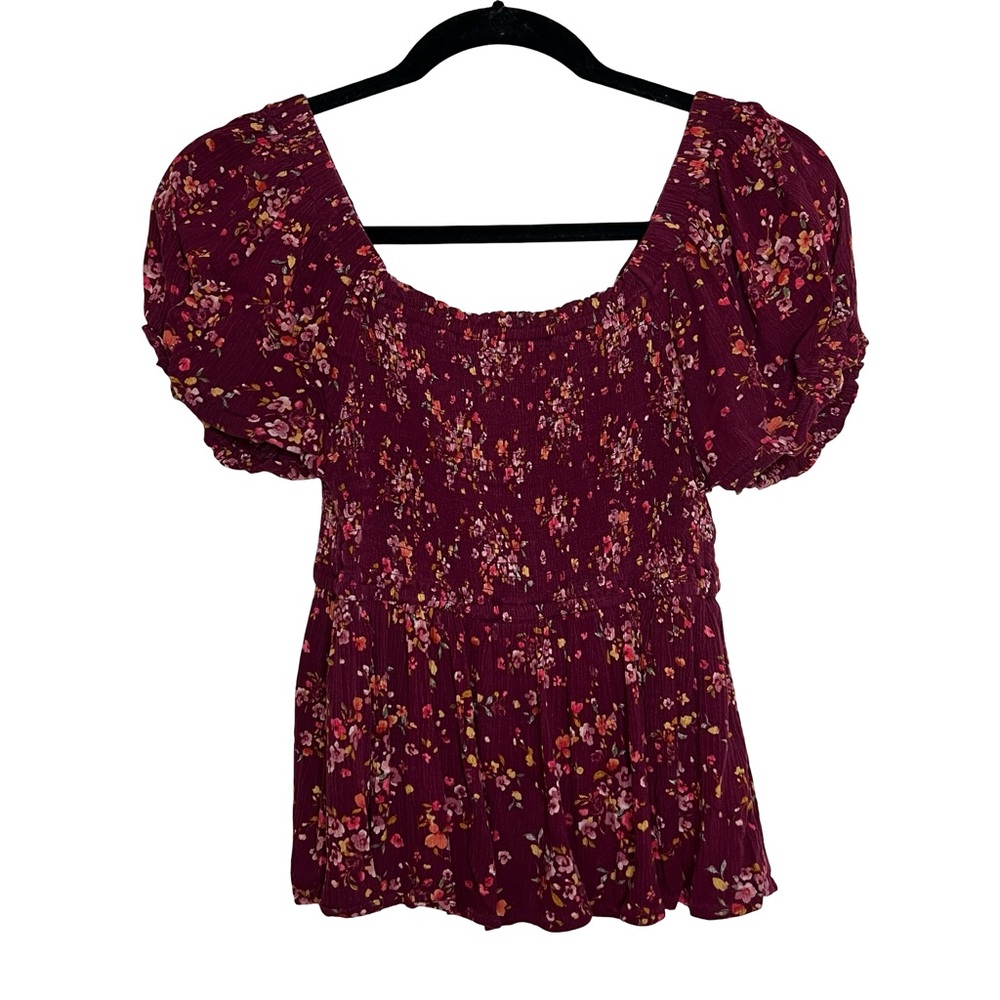 Floral Off The Shoulder Blouse